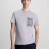 Calvin Klein T-shirt Avec Imprimé Sur La Poitrine