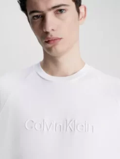Calvin Klein T-shirt Avec Logo En Fibre Refibra -Pas Cher Calvin Klein Magasin K10K111531 YAF alternate2