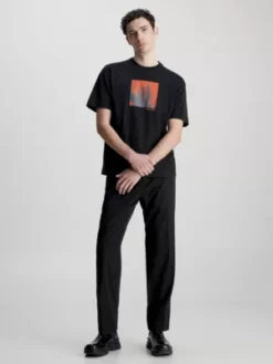 Calvin Klein T-shirt Imprimé Photo -Pas Cher Calvin Klein Magasin K10K111539 BEH alternate3