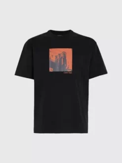 Calvin Klein T-shirt Imprimé Photo -Pas Cher Calvin Klein Magasin K10K111539 BEH alternate4