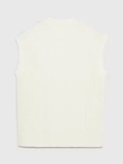 Calvin Klein Veste En Laine Mélangée Torsadée -Pas Cher Calvin Klein Magasin K10K111571 YAH alternate6