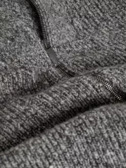 Calvin Klein Gilet Zippé En Laine Mélangée -Pas Cher Calvin Klein Magasin K10K111575 BEH alternate7