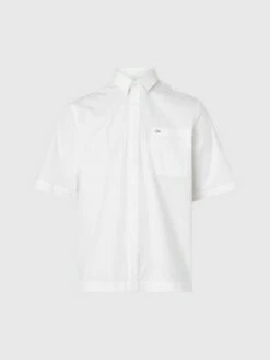 Calvin Klein Chemise Boxy à Manches Courtes -Pas Cher Calvin Klein Magasin K10K111591 YAF alternate4