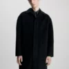 Calvin Klein Manteau Réversible En Laine -Pas Cher Calvin Klein Magasin K10K111601 BEH main