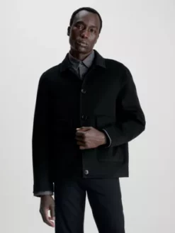 Calvin Klein Veste En Laine Réversible