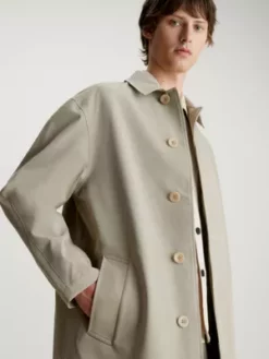 Calvin Klein Pardessus Technique Contrecollé 9 Calvin Klein Pardessus Technique Contrecollé -Pas Cher Calvin Klein Magasin K10K111604 PKR alternate2