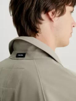 Calvin Klein Pardessus Technique Contrecollé 10 Calvin Klein Pardessus Technique Contrecollé -Pas Cher Calvin Klein Magasin K10K111604 PKR alternate3