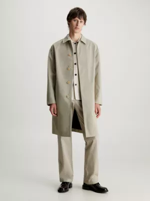 Calvin Klein Pardessus Technique Contrecollé 3 Calvin Klein Pardessus Technique Contrecollé