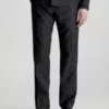 Calvin Klein Pantalon Fuselé En Laine Vierge -Pas Cher Calvin Klein Magasin K10K111612 PC9 main