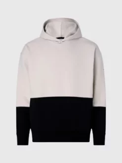 Calvin Klein Sweat à Capuche Color-block En Coton Bio -Pas Cher Calvin Klein Magasin K10K111651 ACE alternate4
