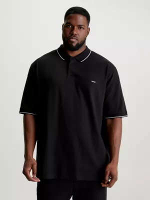 Calvin Klein Polo Grande Taille Avec Passepoil 3 Calvin Klein Polo Grande Taille Avec Passepoil