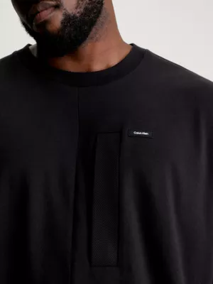 Calvin Klein T-shirt Grande Taille En Maille Avec Poche 5 Calvin Klein T-shirt Grande Taille En Maille Avec Poche – Image 3