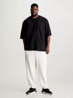 Calvin Klein T-shirt Grande Taille En Maille Avec Poche 10 Calvin Klein T-shirt Grande Taille En Maille Avec Poche -Pas Cher Calvin Klein Magasin K10K111691 BEH alternate3