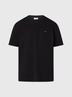 Calvin Klein T-shirt Grande Taille En Maille Avec Poche 11 Calvin Klein T-shirt Grande Taille En Maille Avec Poche -Pas Cher Calvin Klein Magasin K10K111691 BEH alternate4