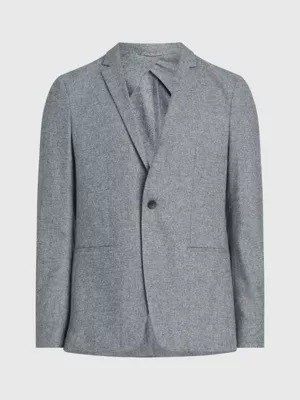 Calvin Klein Blazer Slim En Flanelle 7 Calvin Klein Blazer Slim En Flanelle â Image 5