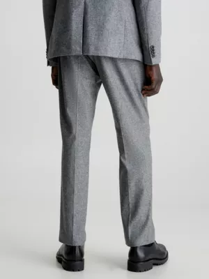 Calvin Klein Pantalon De Flanelle Bicolore 4 Calvin Klein Pantalon De Flanelle Bicolore – Image 2