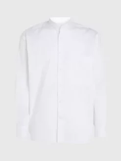 Calvin Klein Chemise Relaxed Avec Col Officier 11 Calvin Klein Chemise Relaxed Avec Col Officier -Pas Cher Calvin Klein Magasin K10K111736 YAF alternate4