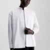 Calvin Klein Chemise Relaxed Avec Col Officier 1 Calvin Klein Chemise Relaxed Avec Col Officier -Pas Cher Calvin Klein Magasin K10K111736 YAF main