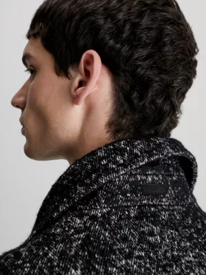 Calvin Klein Manteau Bouclé Relaxed à Double Boutonnage 5 Calvin Klein Manteau Bouclé Relaxed à Double Boutonnage – Image 3