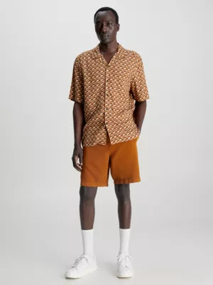 Calvin Klein Chemise De Bowling Boxy Imprimée 6 Calvin Klein Chemise De Bowling Boxy Imprimée – Image 4