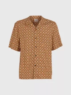 Calvin Klein Chemise De Bowling Boxy Imprimée 11 Calvin Klein Chemise De Bowling Boxy Imprimée -Pas Cher Calvin Klein Magasin K10K111753 GRD alternate4