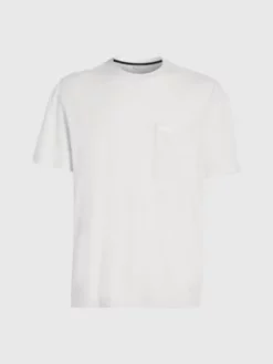 Calvin Klein T-shirt En Lin Mélangé -Pas Cher Calvin Klein Magasin K10K111758 YAH alternate4