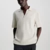 Calvin Klein Polo Piqué Avec Col Ouvert 1 Calvin Klein Polo Piqué Avec Col Ouvert -Pas Cher Calvin Klein Magasin K10K111785 ACE main