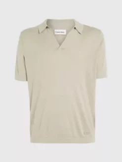 Calvin Klein Polo Sans Bouton -Pas Cher Calvin Klein Magasin K10K111806 PKR alternate4