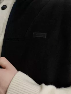 Calvin Klein Gilet Zippé En Polaire -Pas Cher Calvin Klein Magasin K10K111808 BEH alternate2