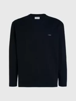 Calvin Klein T-shirt à Manches Longues 11 Calvin Klein T-shirt à Manches Longues -Pas Cher Calvin Klein Magasin K10K111847 BEH alternate4