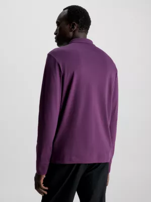 Calvin Klein Polo Slim à Manches Longues 4 Calvin Klein Polo Slim à Manches Longues – Image 2