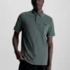 Calvin Klein Polo Slim En Piqué -Pas Cher Calvin Klein Magasin K10K111869 LLP main