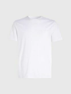 Calvin Klein T-shirt En Coton Mercerisé -Pas Cher Calvin Klein Magasin K10K111876 YAF alternate4