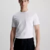 Calvin Klein T-shirt En Coton Mercerisé 1 Calvin Klein T-shirt En Coton Mercerisé -Pas Cher Calvin Klein Magasin K10K111876 YAF main