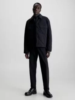 Calvin Klein Surchemise Matelassée En Nylon Froissé -Pas Cher Calvin Klein Magasin K10K111895 BEH alternate3