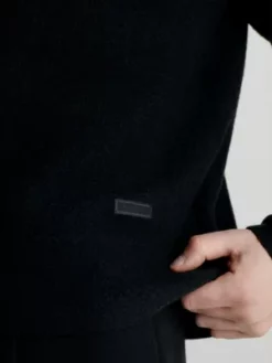 Calvin Klein Pull Sans Couture En Feutre De Laine Mérinos -Pas Cher Calvin Klein Magasin K10K111953 BEH alternate2