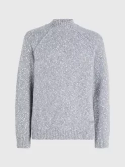 Calvin Klein Pull Moucheté En Laine Alpaga Mélangée -Pas Cher Calvin Klein Magasin K10K111957 PKH alternate4