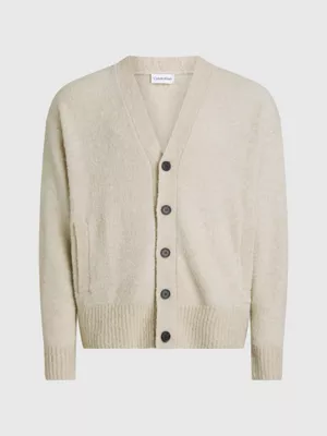 Calvin Klein Pull Cardigan Bouclé En Laine 7 Calvin Klein Pull Cardigan Bouclé En Laine – Image 5