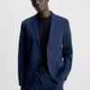 Calvin Klein Blazer Slim En Satin De Coton élastique -Pas Cher Calvin Klein Magasin K10K111990 CHW main