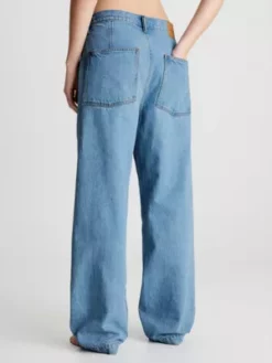 Calvin Klein Jean Straight Utilitaire Unisexe - CK Standards -Pas Cher Calvin Klein Magasin K10K112005 1A4 alternate2