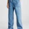 Calvin Klein Jean Straight Utilitaire Unisexe - CK Standards -Pas Cher Calvin Klein Magasin K10K112005 1A4 main