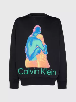 Calvin Klein Sweat-shirt Unisexe Imprimé - CK Standards 11 Calvin Klein Sweat-shirt Unisexe Imprimé - CK Standards – Image 9