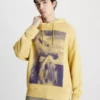 Calvin Klein Sweat à Capuche Relaxed Unisexe Imprimé - CK Standard 1 Calvin Klein Sweat à Capuche Relaxed Unisexe Imprimé - CK Standard -Pas Cher Calvin Klein Magasin K10K112014 RAP main