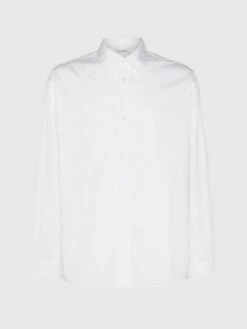 Calvin Klein Chemise Unisexe En Sergé De Coton - CK Standards 19 Calvin Klein Chemise Unisexe En Sergé De Coton - CK Standards -Pas Cher Calvin Klein Magasin K10K112021 YAA alternate8