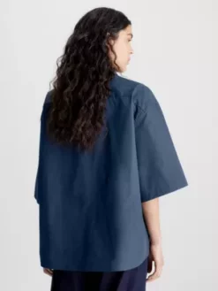 Calvin Klein Chemise à Manches Courtes Unisexe - CK Standards 13 Calvin Klein Chemise à Manches Courtes Unisexe - CK Standards -Pas Cher Calvin Klein Magasin K10K112022 PPK alternate2