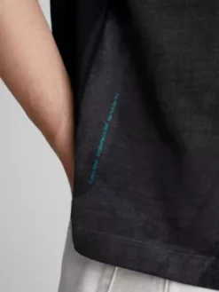 Calvin Klein T-shirt Relaxed Unisexe Imprimé - CK Standards -Pas Cher Calvin Klein Magasin K10K112025 BAE alternate5