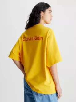Calvin Klein T-shirt Relaxed Unisexe Imprimé - CK Standards -Pas Cher Calvin Klein Magasin K10K112026 ZCM alternate2