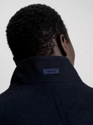 Calvin Klein Manteau En Laine à Col Cheminée 5 Calvin Klein Manteau En Laine à Col Cheminée – Image 3