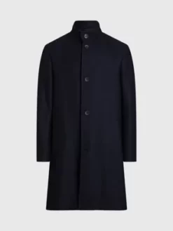 Calvin Klein Manteau En Laine à Col Cheminée 11 Calvin Klein Manteau En Laine à Col Cheminée -Pas Cher Calvin Klein Magasin K10K112048 CHW alternate4