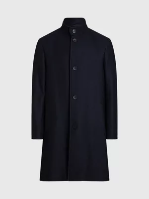 Calvin Klein Manteau En Laine à Col Cheminée 7 Calvin Klein Manteau En Laine à Col Cheminée – Image 5